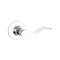 Yale Expressions Owen Rosette with Brunswick Lever. Passage, Polished Chrome (US26) Finished