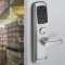 Accentra Smart Lock NTT610-NR nexTouch, Exit Device Trim, Pushbutton keypad, No Radio, Augusta Lever, Application 
