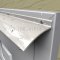 Barzen #RW10 Rain Drip for Weatherproofing Top and Bottom of Doors