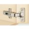 Salice Concealed Hinge, 200 Series, 120° Opening Angle, Screw, Full Overlay, Self-close, Application