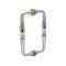 FHC Baroque Series 8" Back-To-Back Shower Door Handles, Polished Nickel (US14) Finished