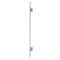 FHC Glendale Jamb Mounted Hinge for Shower Doors Kit 78" Height ( Side view), Satin Nickel (US15) Finished