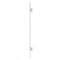 FHC Venice Jamb Mounted Hinge for Shower Doors Kit 78" Height (Side view), Polished Chrome (US26) Finished