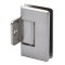 FHC Carolina Pony Wall Mount Hinge for Shower Doors -  3/8" Or 1/2" Glass, Satin Nickel (US15) Finished