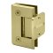 FHC Preston 180 Degree Pony Wall Mount Hinge for Shower Doors- Rear, Satin Brass (US4) Finished