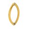 FHC Crown Style Pull 8" X 8" Back-To-Back  Shower Door Handles, Satin Brass (US4) Finished