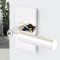 Emtek SELECT Key In Levers #5123 - 5023, Modern Rectangular Rosette, Mix-Match Handle Style & Finish, Application