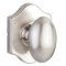 Yale Expressions Everly Rosette With Auburn Knob  Satin Nickel (US15) Finished