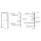 Rockwood LP3301 Full Height with Horizontal Push/Pull Bar, Bolts UP, Bent End