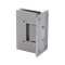 FHC Junior Glendale Square 5 Degree Wall Mount Hinge for Shower Doors- Rear, Satin Nickel (US15) Finished
