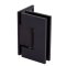 FHC Glendale Series Wall Mount Hinge for Shower Doors - Offset Back Plate, Oil Rubbed Bronze (US10B) Finished
