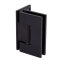 FHC Glendale Square Positive Close Wall Mount Hinge for Shower Doors, Oil Rubbed Bronze (US10B) FInished