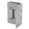 FHC Glendale Square Positive Close Wall Mount Hinge for Shower Doors- Rear, Satin Nickel (US15) Finished