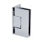 FHC Glendale Series Wall Mount Hinge for Shower Doors - Offset Back Plate, Polished Chrome (US26) Finished