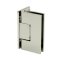 FHC Glendale Series Wall Mount Hinge for Shower Doors - Offset Back Plate, Polished Nickel (US14) Finished