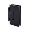FHC Glendale Square Wall Mount Offset Short Back Plate Hinge for Shower Doors, Oil Rubbed Bronze (US10B) Oil Rubbed Bronze (US10B) Finished