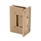 FHC Glendale Series Wall Mount Hinge for Shower Doors- Rear, Satin Bronze (US10) Finished
