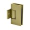 FHC Glendale Pony Wall Mount Glass Hinge for Shower Door Satin Brass (US4) Finished