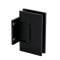 FHC Glendale Series Wall Mount Hinge for Shower Doors, Matte Black (BLK) Finished
