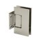 FHC Glendale Series Wall Mount Hinge for Shower Doors, Polished Nickel (US14) Finished