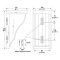 Hafele Wooden Corbel, Hannover Collection, 9" x 4-1/4" x 5" specs
