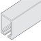 Hafele Upper Track for HAWA Junior 250/A, B, Pre-drilled, Aluminum
