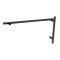 FHC Modern Commercial Ladder Pull/Towel Bar Combo - 8" X 18" CTC, Matte Black (BLK) Finished
