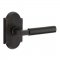 Emtek EM7108BR Bryce Lever on #1 Rosette Medium Bronze