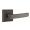 Emtek EM7111YM Yuma Lever on #6 Rosette Medium Bronze