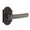 Emtek EM7108YM Yuma Lever on #1 Rosette Medium Bronze