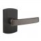 Emtek EM7100YM Yuma Lever on #4 Rosette Medium Bronze