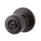 Yale Expressions Owen Rosette with Dylan Knob Flat Black (US19) Finished