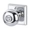 Yale Expressions Ellington Rosette with Walker Knob Polished Chrome (US26) Finished