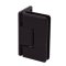 FHC Pasadena Square Wall Mount Hinge for Shower Doors - Offset Back Plate, Oil Rubbed Bronze (US10B) Finished