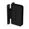 FHC Pasadena HD Wall Mount Hinge for Shower Doors - Full Back Plate, Oil Rubbed Bronze (US10B) Finished