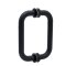 FHC 6" Center-To-Center Tubular Shower Door Handles,  Oil Rubbed Bronze (US10B) Finished