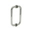 FHC 8" Center-To-Center Tubular Shower Door Handles, Polished Nickel (US14) Finished