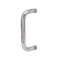 FHC 6" Single Sided Tubular Pull No Metal Washers Shower Door Handles, Polished Chrome (US26) Finished