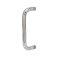 FHC 8" Single Sided Tubular Pull No Metal Washers Shower Door Handles, Polished Chrome (US26) Finished