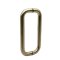 FHC 8" Center-To-Center Tubular No Washers Back To Back Shower Door Handles, Satin Bronze (US10) Finished