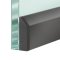 Pemko KG-SM-SET-NRW, Adhesive Planet Automatic Door Bottom, For Glass and Wood Doors