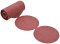 Hafele Premier Red Abrasive Disc, PSA 5", Aluminum Oxide, Rolls, no Holes, Pack of 100