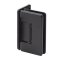 FHC Preston Beveled 5 Degree Positive Close Wall Mount Hinge for Shower Doors, Oil-Rubbed Bronze (US10B) Finished