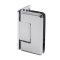 FHC Preston Series Wall Mount Hinge for Shower Doors - Offset Back Plate, Polished Chrome (US26) Finished
