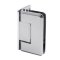 FHC Preston Beveled 5 Degree Positive Close Wall Mount Hinge for Shower Doors, Polished Chrome (US26) Finished