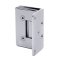FHC Preston Beveled 5 Degree Positive Close Wall Mount Hinge for Shower Doors- Rear, Polished Chrome (US26) Finished