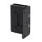FHC Preston Series Wall Mount Hinge for Shower Doors - Offset Back Plate- Rear, Matte Black (BLK) Finished