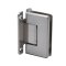 FHC Preston Series Wall Mount Hinge For Shower Doors - Full Back Plate, Satin Nickel (US15) Finished