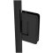 FHC Preston Jamb Mounted Hinge for Shower Doors Kit 78" Height, Matte Black (BLK) Finished