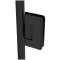 FHC Carolina Jamb Mounted Hinge for Shower Doors Kit 78" Height, Matte Black (BLK) Finished